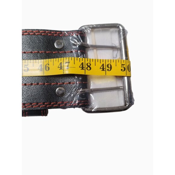 Dark Iron Fitness Weightlifting Belt Heavy Double-Prong Buckle - NEW - Picture 7 of 7